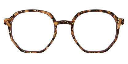 The Sandalwood Tortoise with Gold Foil