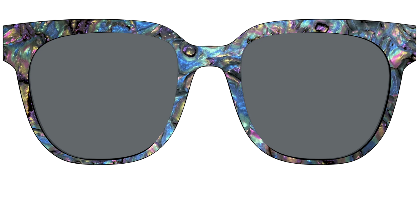 The Polarized Midnight Abalone Sun Top