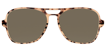 The Polarized Bisque Tortoise Split Sun Top