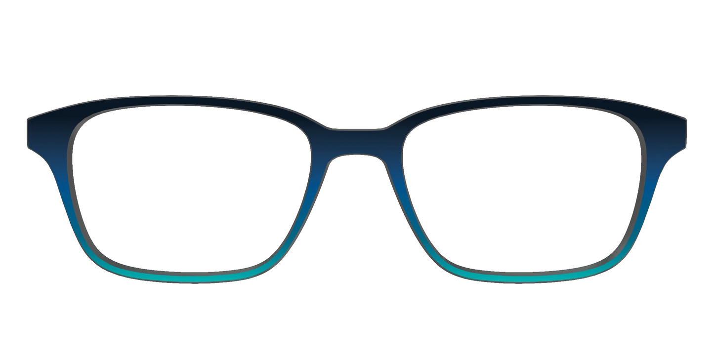 The Royal Blue to Seafoam Gradient
