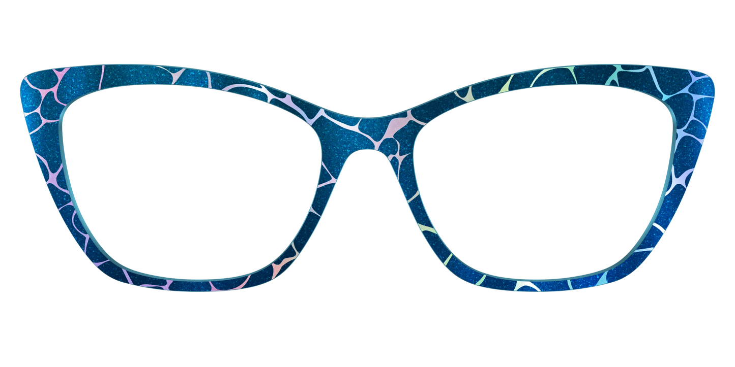 The Teal Shimmer Holographic Pool