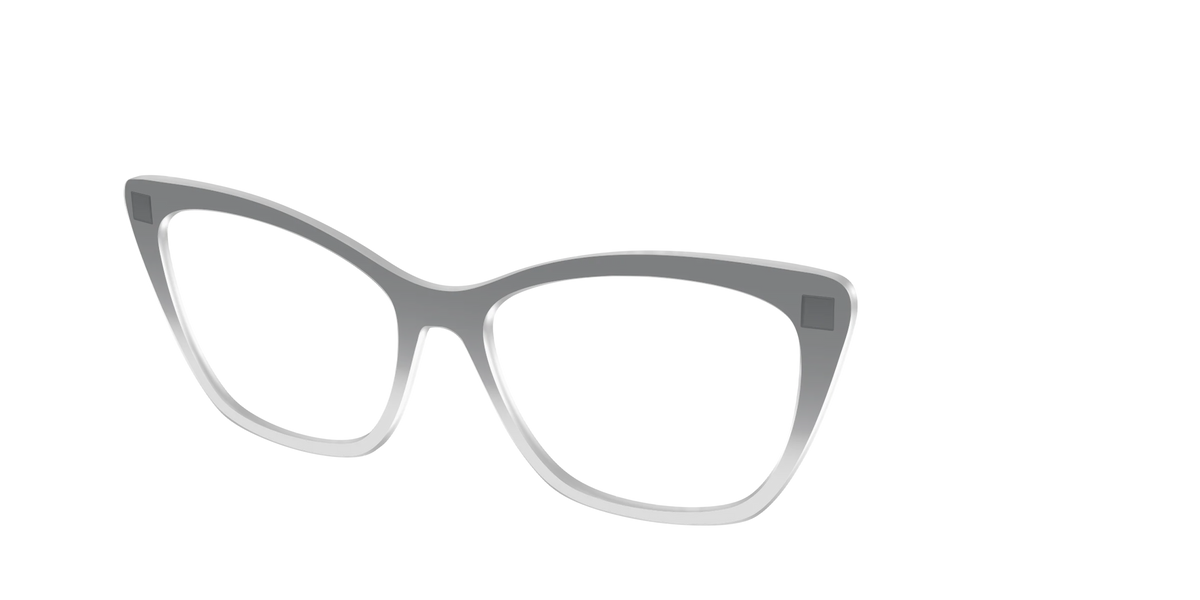 The Charcoal to Light Gray Gradient Crystal