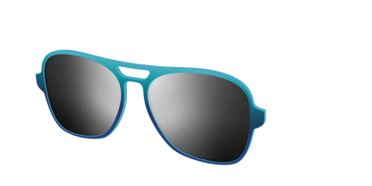 The Polarized Ocean Blue Sun Top
