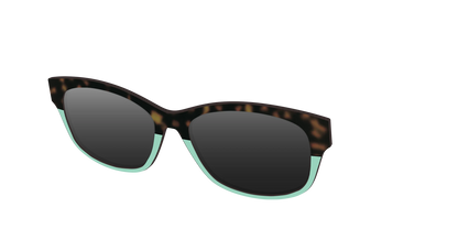 The Polarized Matcha Split Sun Top