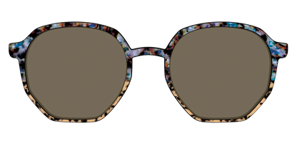 The Polarized Oasis Tortoise Split Sun Top