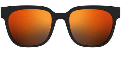 The Polarized Orange Reflective Sun Top