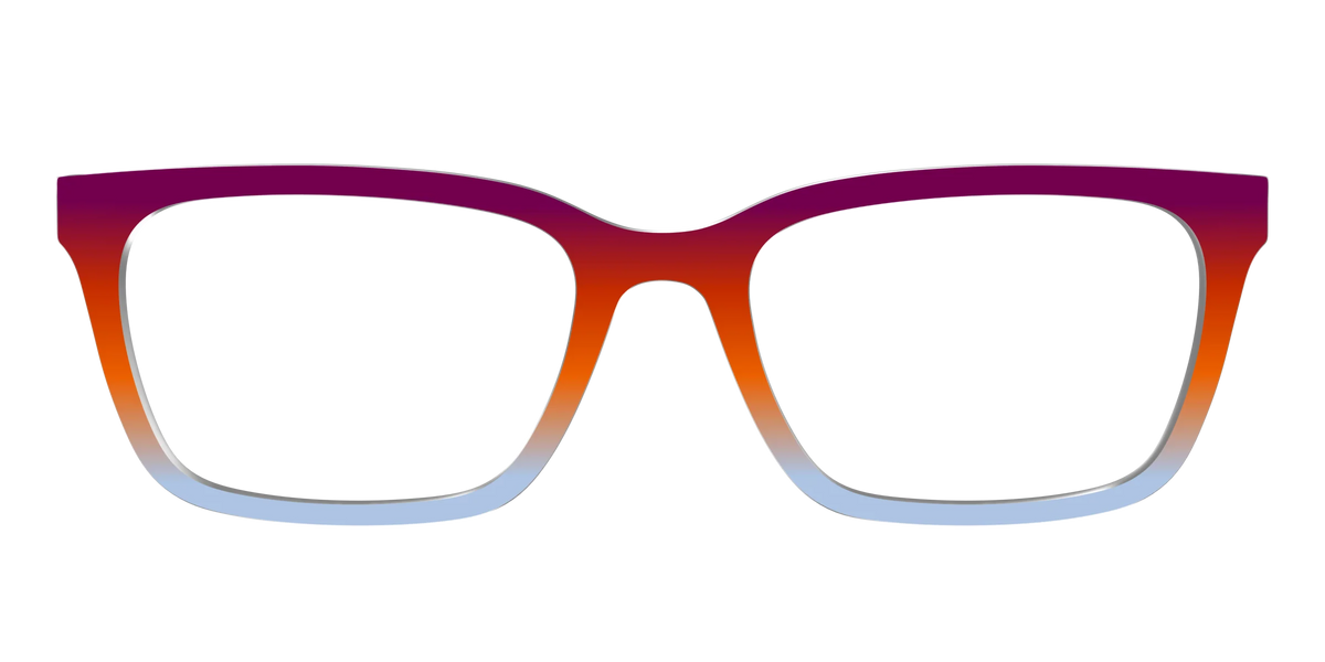 The Raspberry to Periwinkle Gradient
