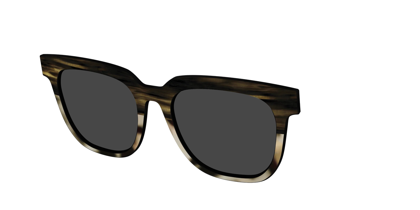 The Polarized Horn Tortoise Sun Top