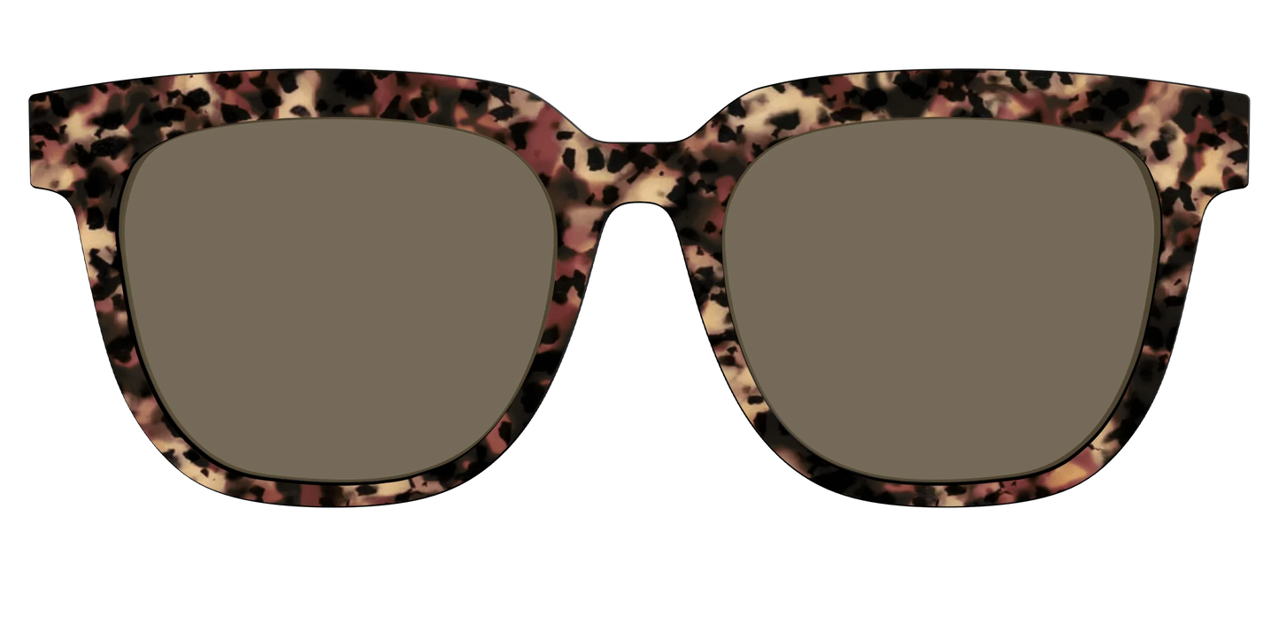 The Polarized Sienna Tortoise Sun Top