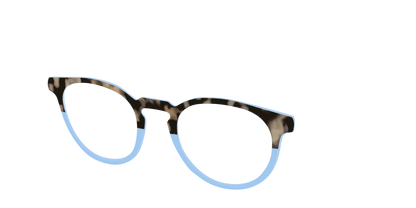The Denim Tortoise Crystal Split
