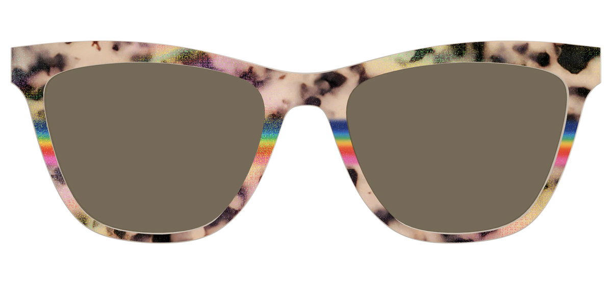 The Polarized Prism Split Tortoise Sun Top