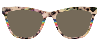 The Polarized Prism Split Tortoise Sun Top