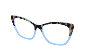 The Denim Tortoise Crystal Split