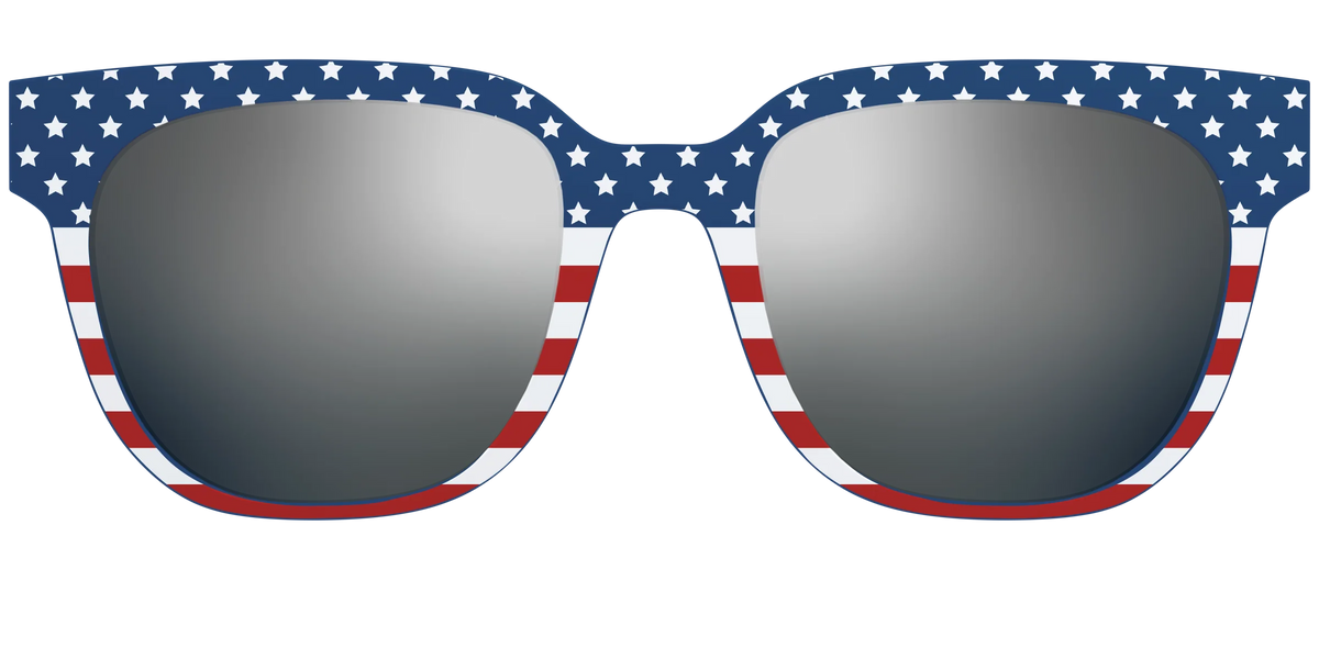 The Polarized Stars & Stripes Sun Top