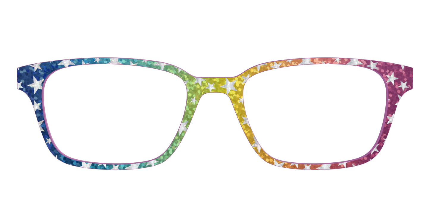 The Iridescent Rainbow Stars