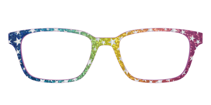The Iridescent Rainbow Stars