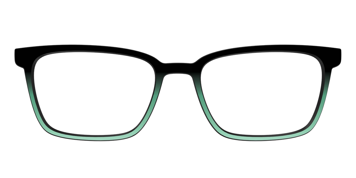 The Black to Spearmint Gradient