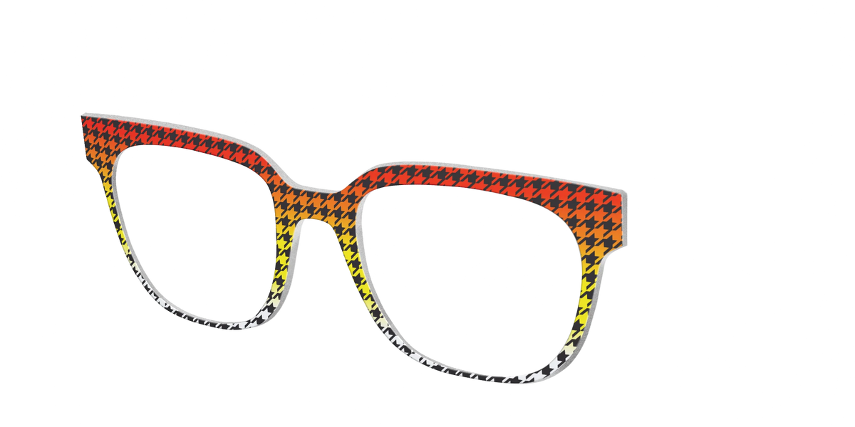 The Candy Corn Houndstooth
