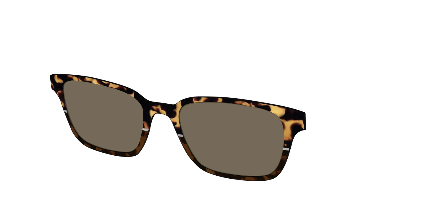 The Polarized Chic Tortoise Split Sun Top