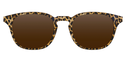 The Polarized Cheetah Spots Sun Top