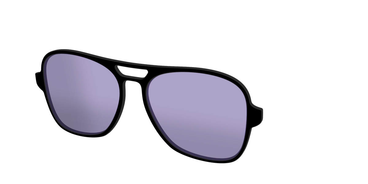 The Black With Celestial Purple Lens