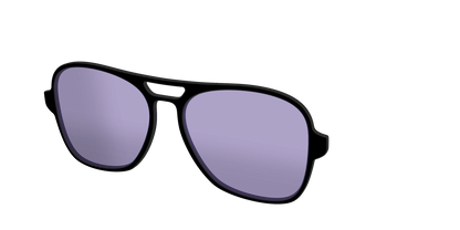 The Black With Celestial Purple Lens