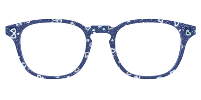 The Denim Heart Glitter Crystal