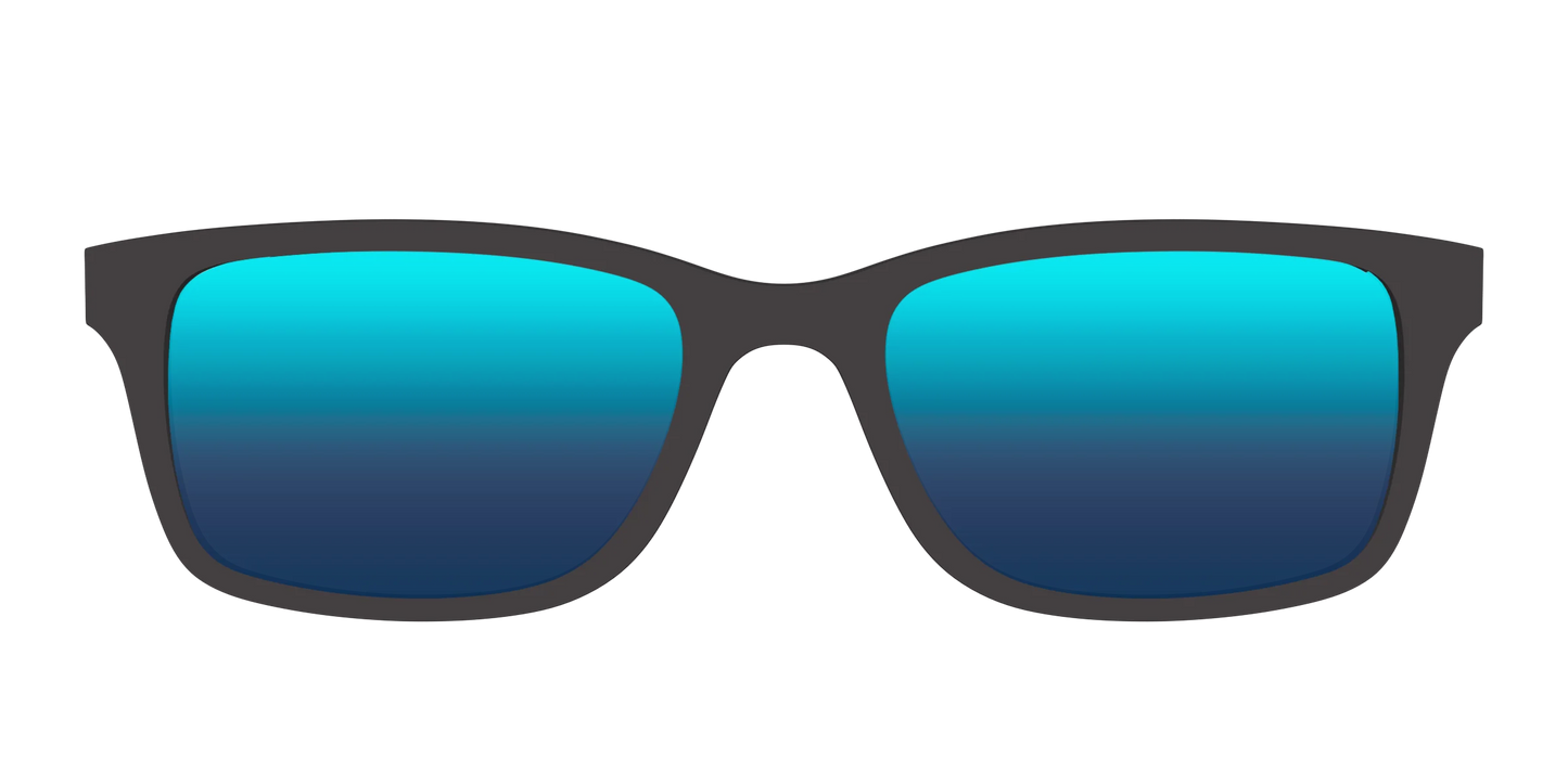 The Polarized Blue Reflective Sun Top
