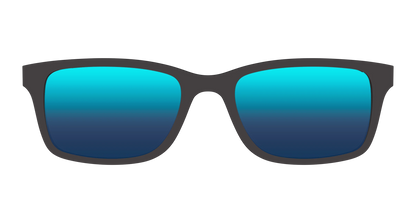 The Polarized Blue Reflective Sun Top