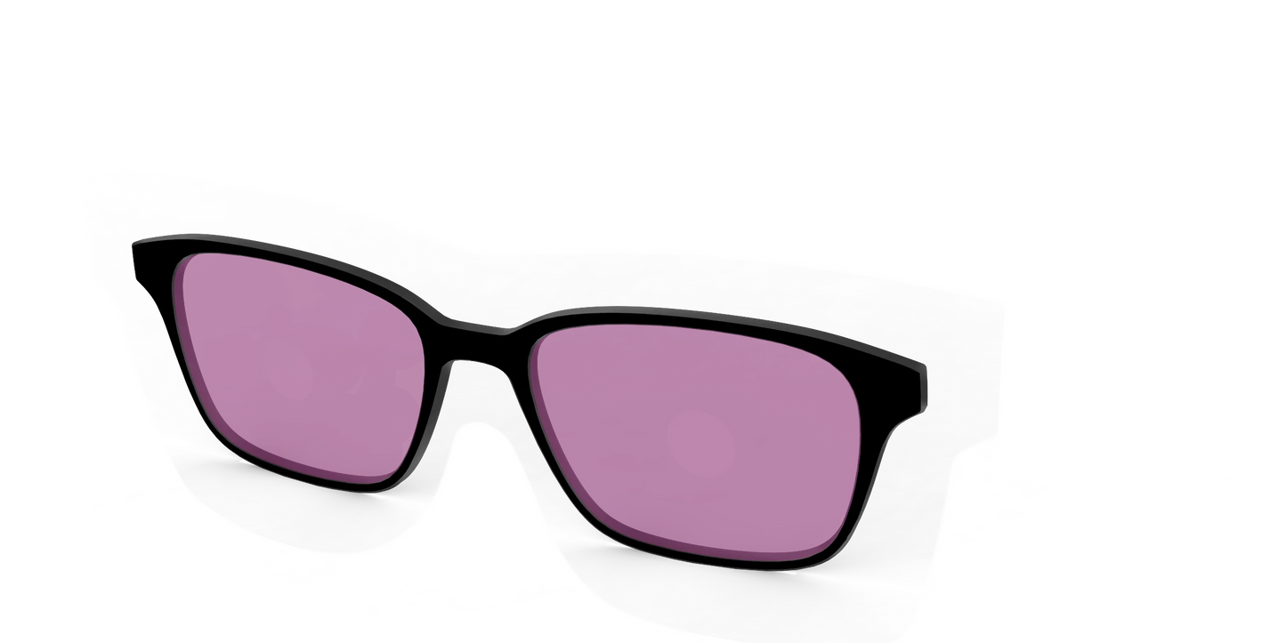 The Black with Pink Racquet Sport Lens