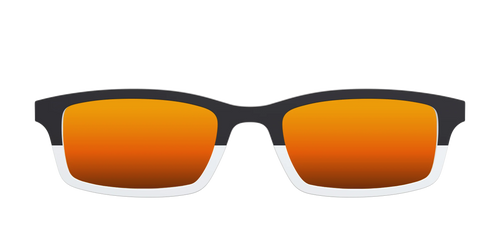 The Polarized Black & White Sun Top