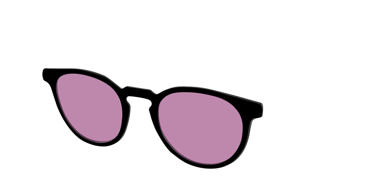 The Black with Pink Racquet Sport Lens