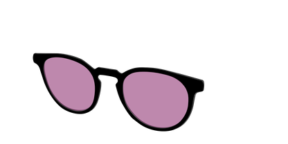 The Black with Pink Racquet Sport Lens