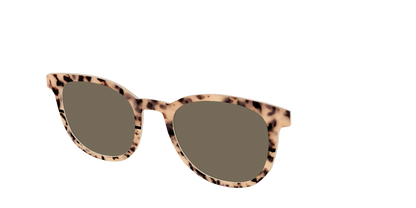 The Polarized Bisque Tortoise Split Sun Top