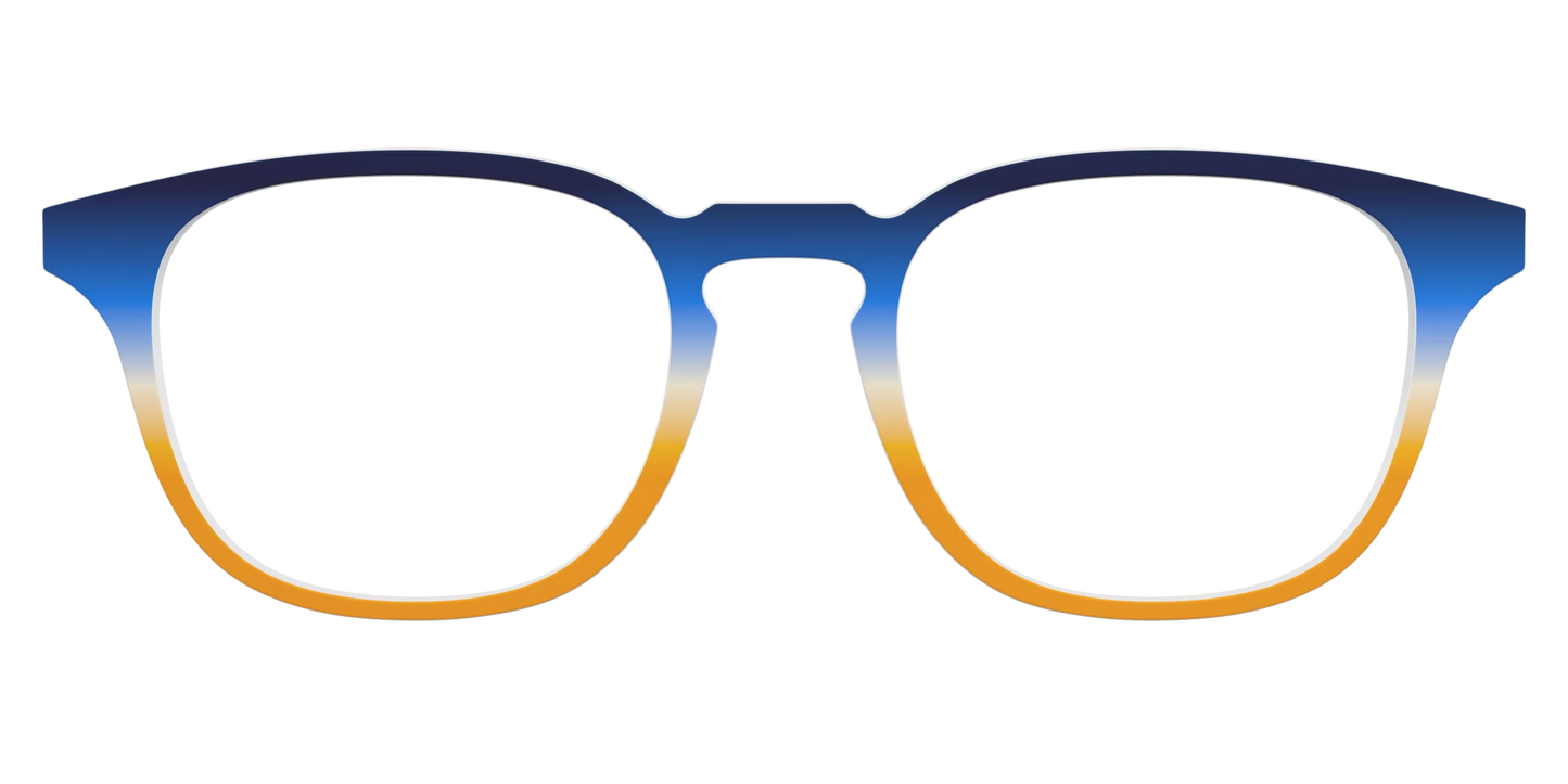 The Royal Blue to Gold Gradient