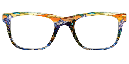 The Mountainscape Stained Glass