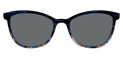The Polarized Blue Horn Tortoise Sun Top