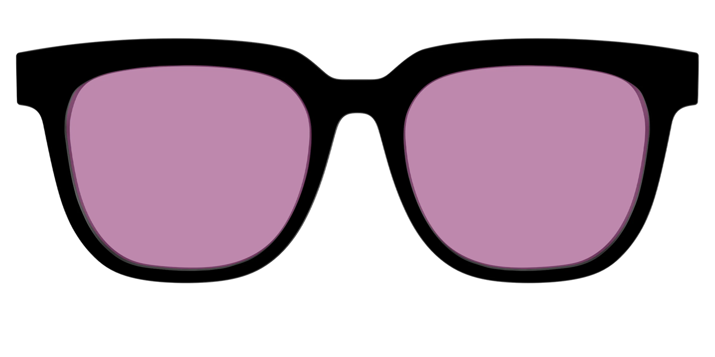 The Black with Pink Racquet Sport Lens