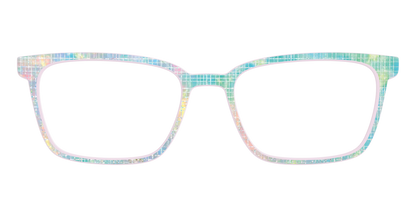 The Pastel Gradient with Holographic Hatching