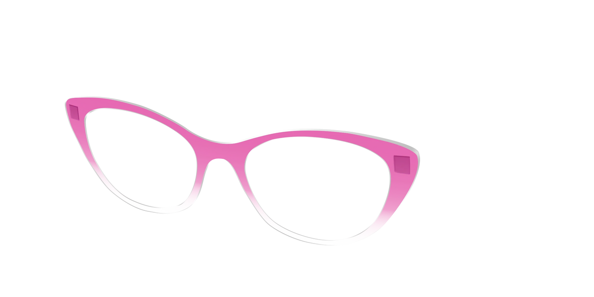 The Magenta Gradient Crystal