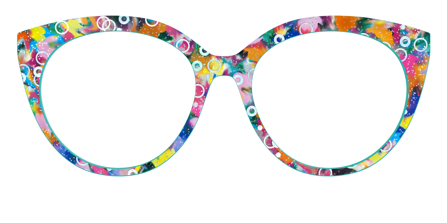The Imaginative Tortoise with Bubble Glitter