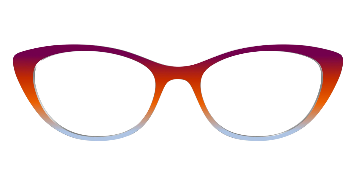 The Raspberry to Periwinkle Gradient