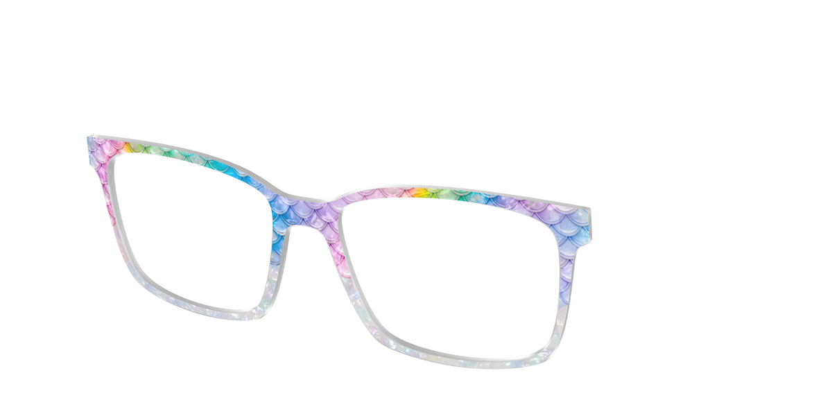 The Rainbow Pearl Scales Crystal