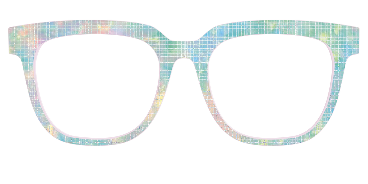 The Pastel Gradient with Holographic Hatching