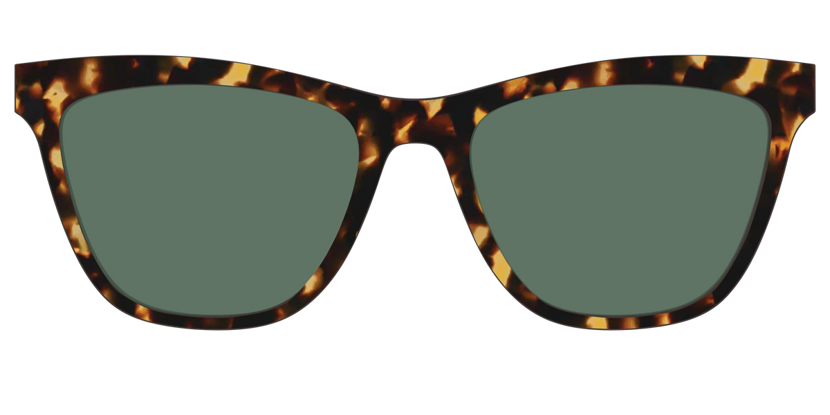 The Non-Polarized Green Tortoise Sun Top