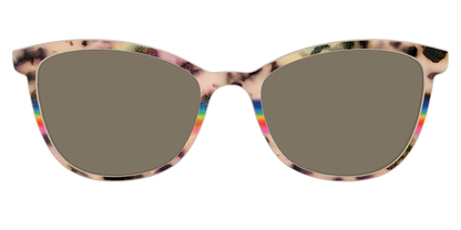 The Polarized Prism Split Tortoise Sun Top