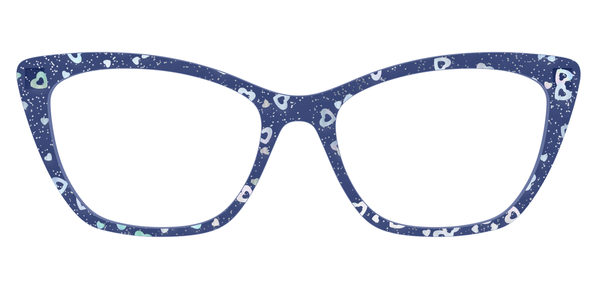 The Denim Heart Glitter Crystal