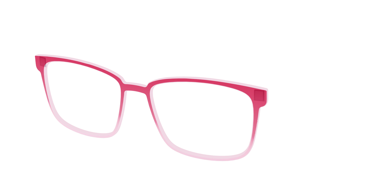 The Flamingo to Blush Gradient Crystal