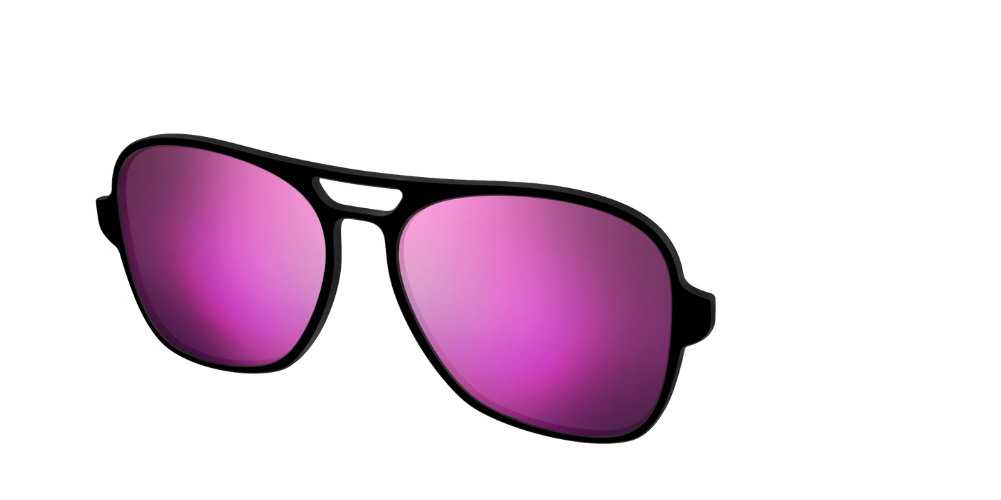 The Polarized Pink Reflective Sun Top