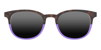 The Polarized Purple Tortoise Sun Top